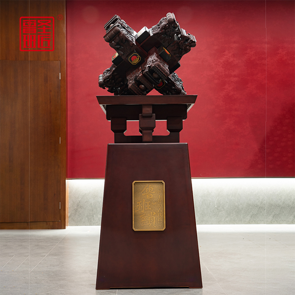 厅堂吉礼丨龙腾盛世藏榫卯，置于厅堂显尊荣气场，庆典纪念添吉祥祝福